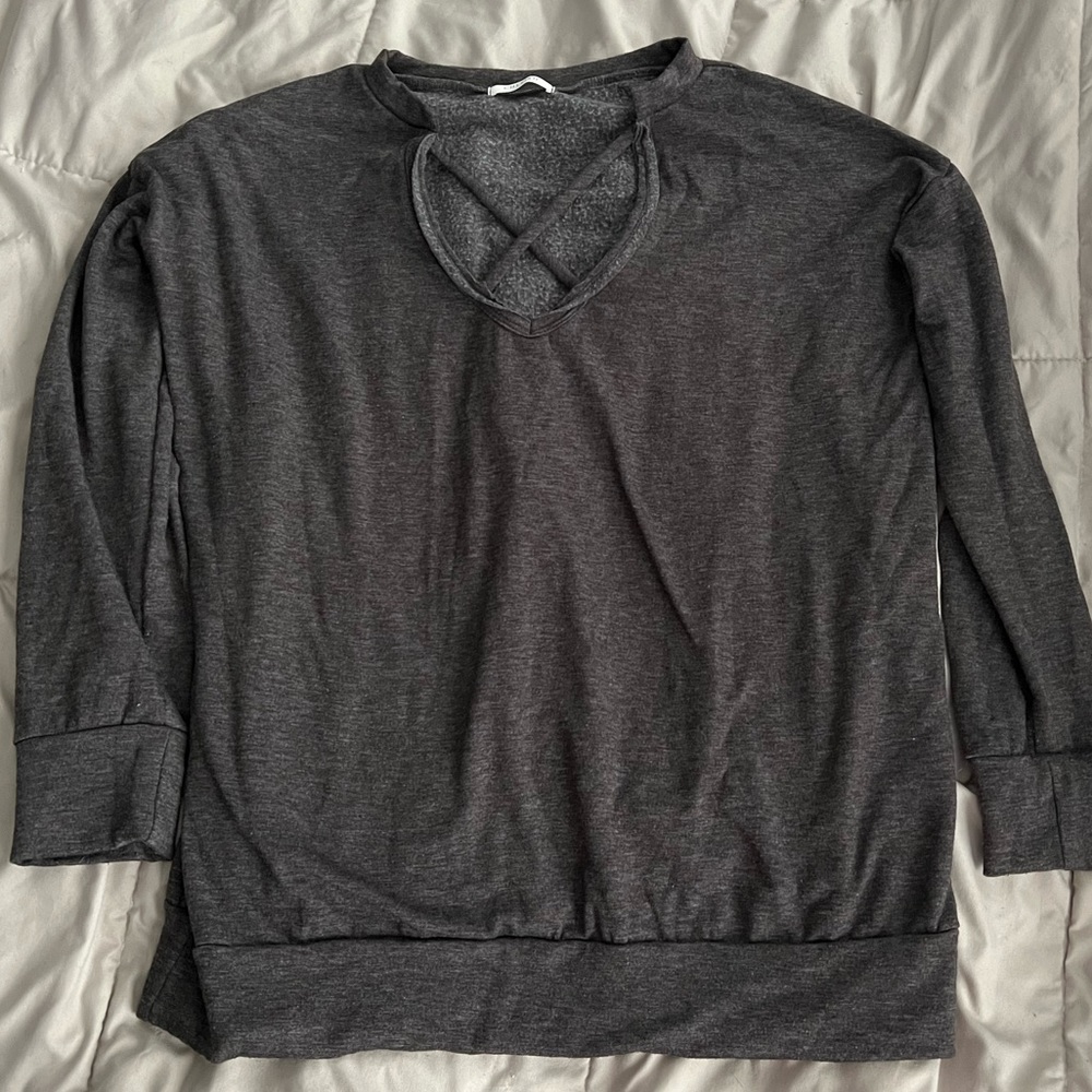 Gray Sweater